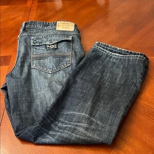 Y2K Men's Buffalo Jeans 36X34 Relaxed Fit Straight Leg